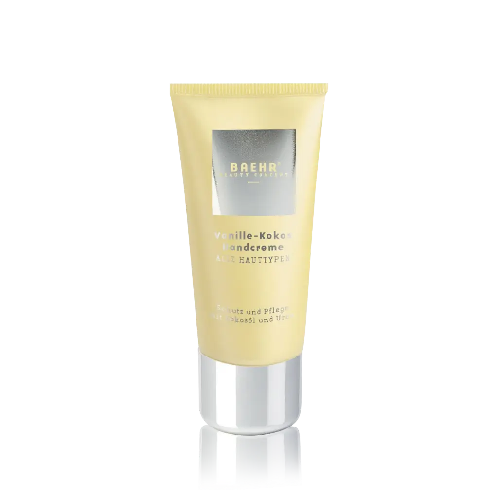 Crema de manos de vainilla, aceite de coco y urea (VANILLE-KOKOS-HANDCREME)