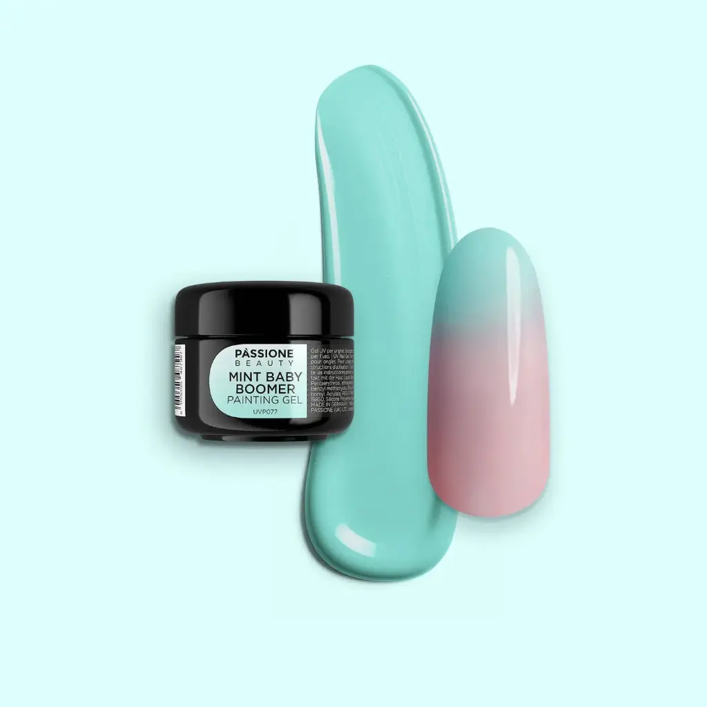 Mint Babyboomer UV Painting Gel