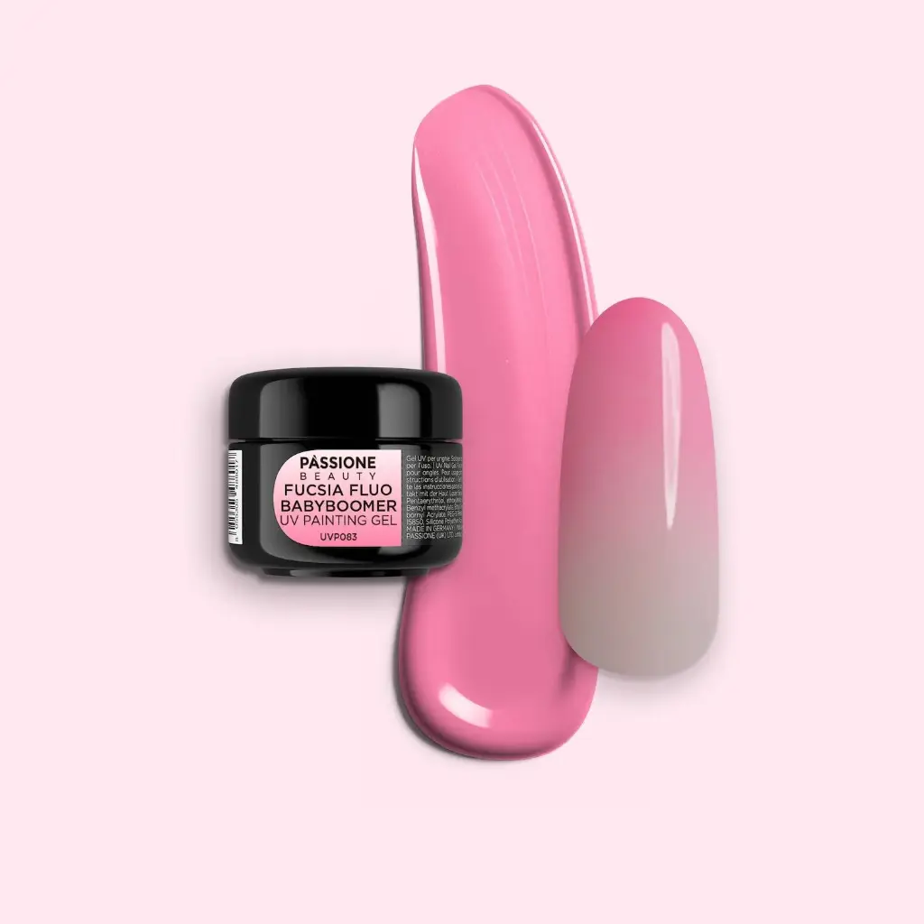 Fucsia fluo Babyboomer UV Painting Gel