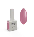 NAILSOFTHEDAY Gel Polish Rib [Rebra] 063 – Rosy Nude Gel Polish with One-Coat Coverage, 10 ml
