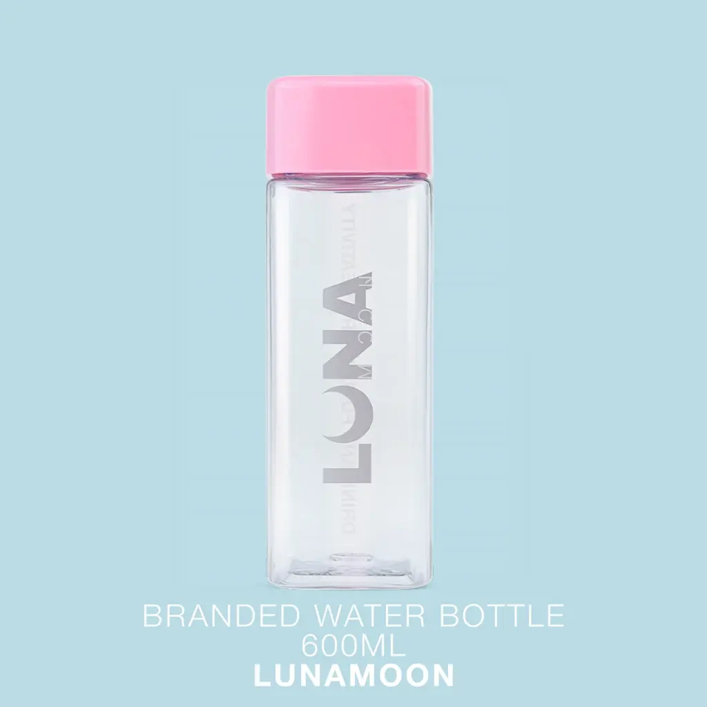 LUNAmoon Botella de agua de marca 600 ml