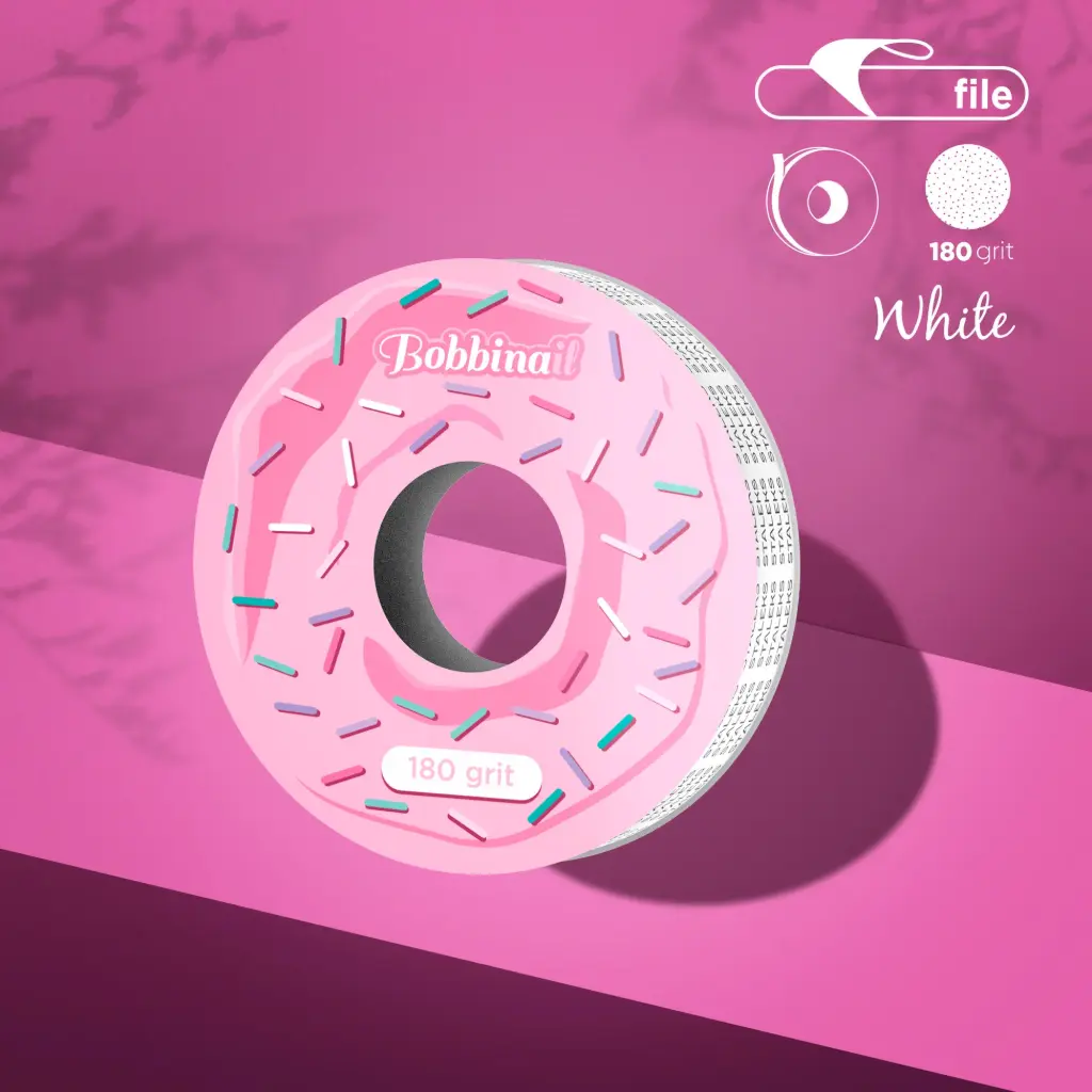 STALEKS EXPERT Donut Bloque de recambio de limas adhesivas para lima recta, grano 180