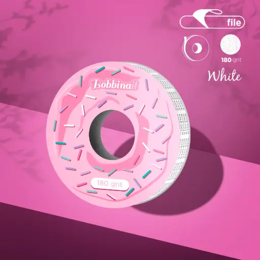 Staleks Limas adhesivas de recambio Donut para lima recta EXPERT, grano 180