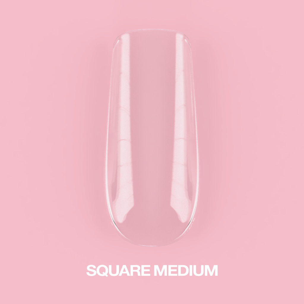 Lunamoon Gel Tips Square Medium 500 pcs