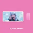 Lunamoon Gel Tips Square Medium