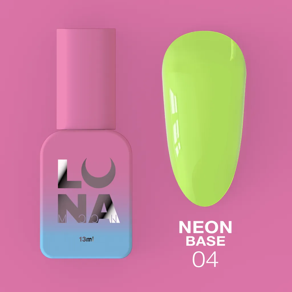 LUNAmoon Neon base nr4, 13 мл