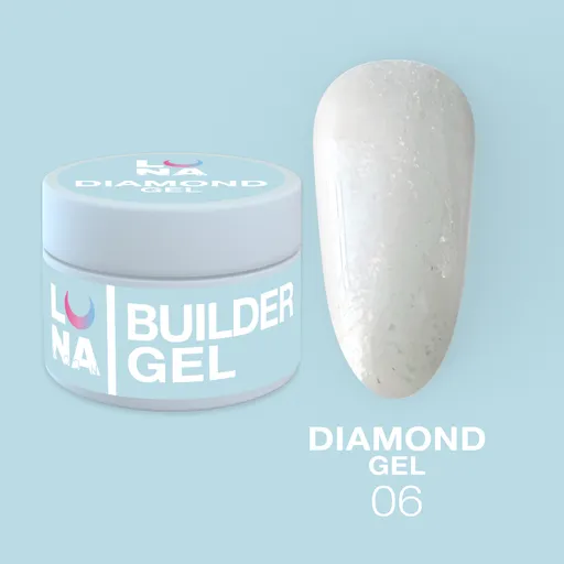 LUNAmoon Diamond Gel nr6, 15 ml