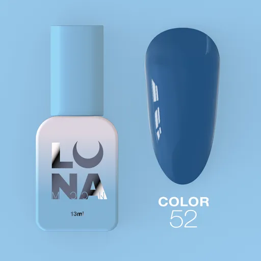 LUNAmoon Gel Polish Color nr52, 13 ml