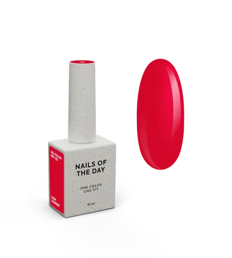 NAILSOFTHEDAY Gel Polish Let's Special Red — rojo, 10 ml