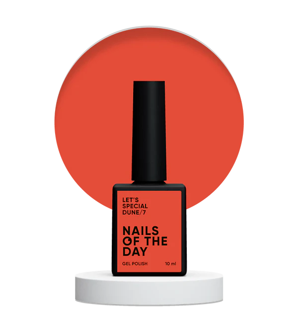Nails Of The Day Let's special Dune/7 — spices/spice gel nail polish covering one layer, 10 ml