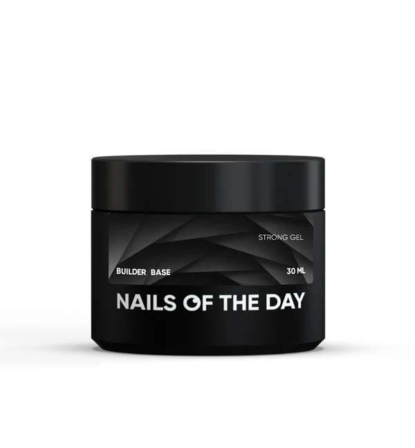 Nails Of The Day Builder base strong gel — builder base gel for gel polish, 30 ml