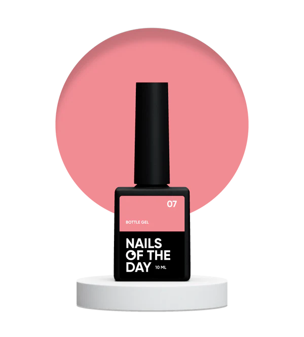 Nails Of The Day Bottle gel 07 - ultra-strong gel, the same legendary bottle, 10 ml