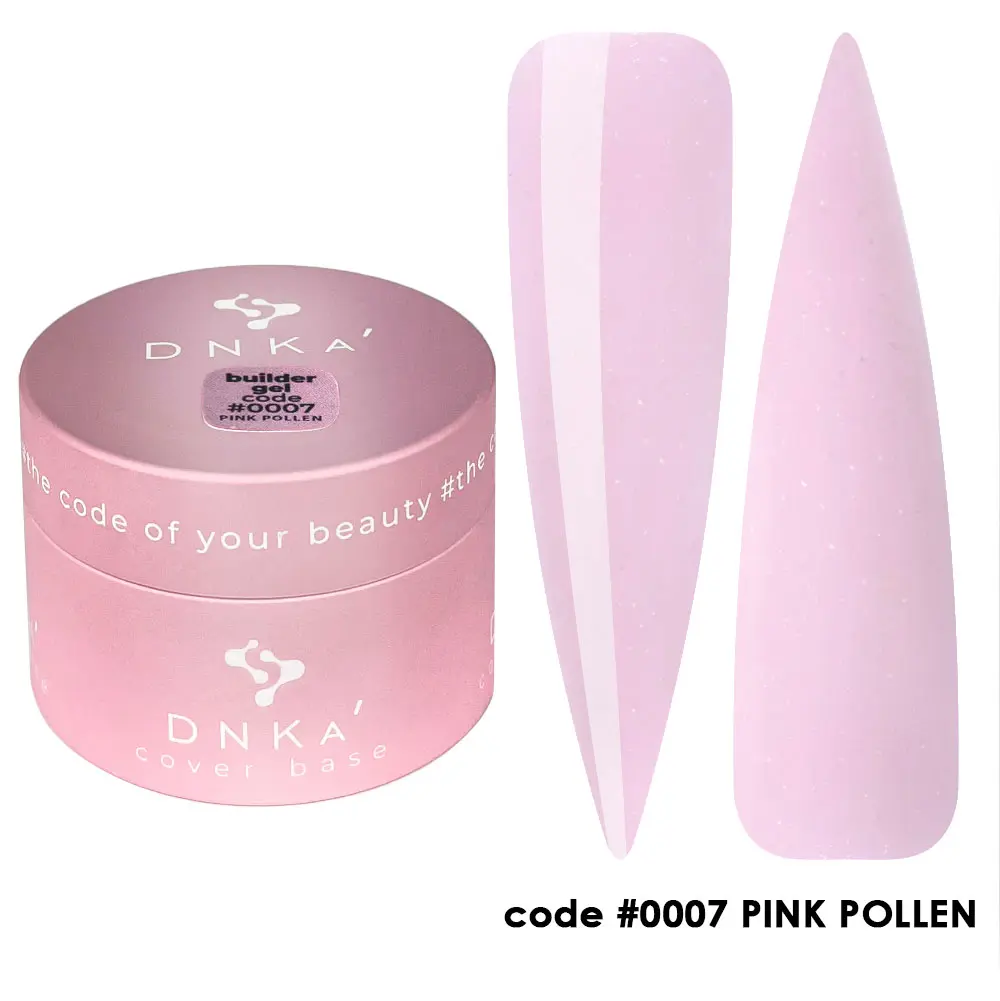 DNKa™ Builder Gel. #0007 Pink Pollen 30ml