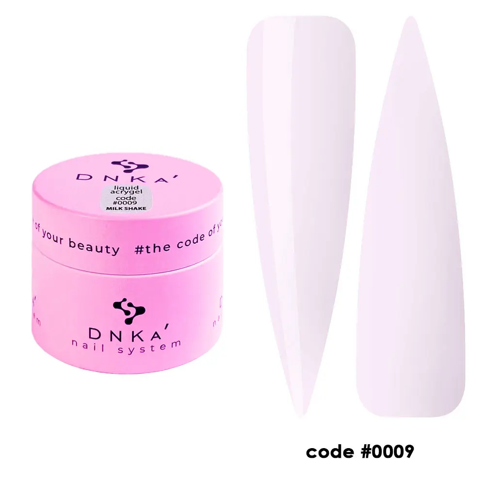 DNKa™ Liquid Acrygel. #0009 Milk Shake 15ml