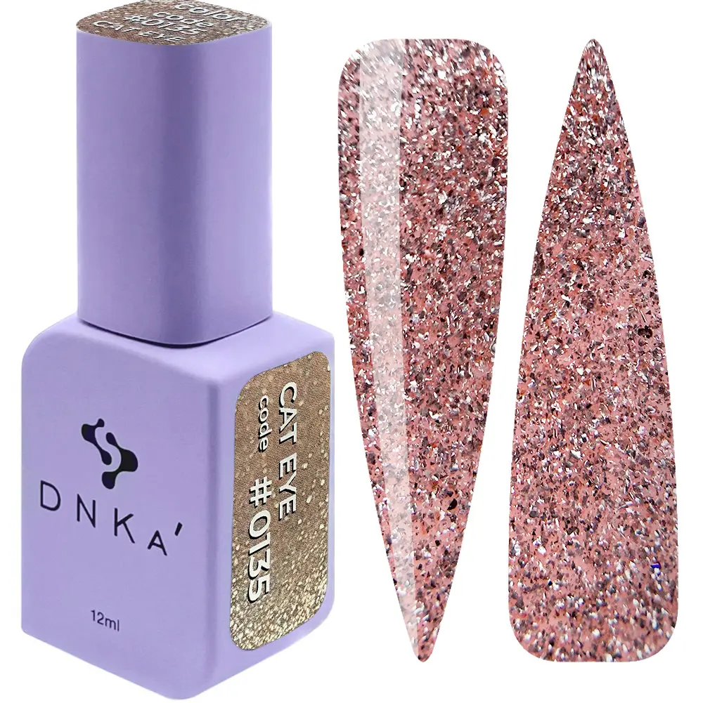 DNKa Esmalte semipermanente #0135 Cat Eye 12ml