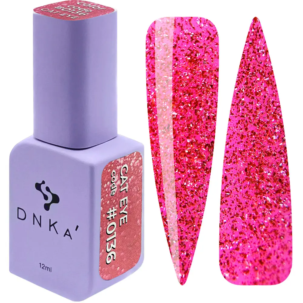 DNKa Esmalte semipermanente #0136 Cat Eye 12ml