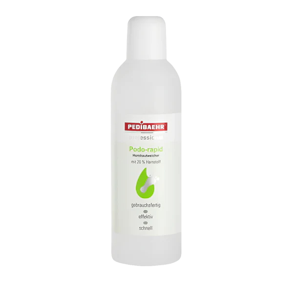 PEDIBAEHR Hornhautweicher Podorapid mit 20 % Harnstoff 1000 ml Nachfüllflasche