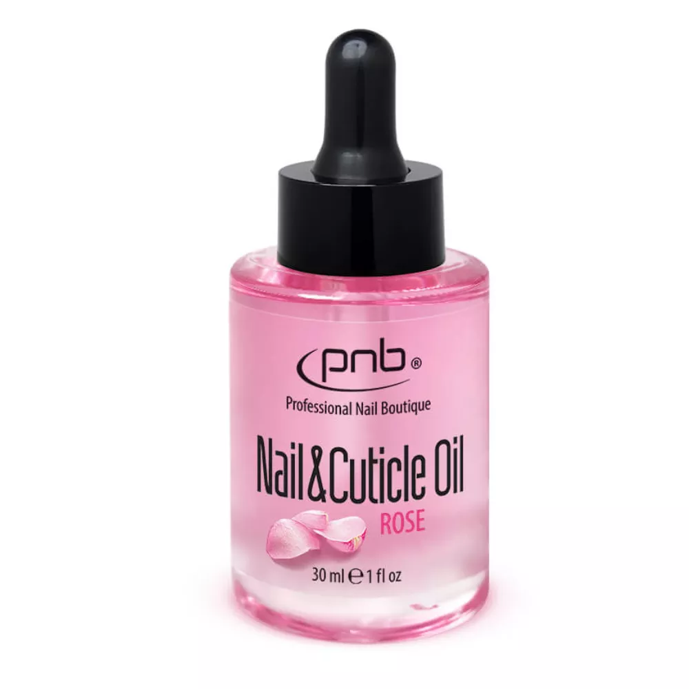 PNB Nail&Cuticle Oil, Rose 30ml