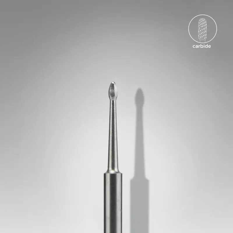 STALEKS EXPERT Carbide Nail Cleaner Bit – Head Ø 1.2 mm / Working Part 2.5 mm