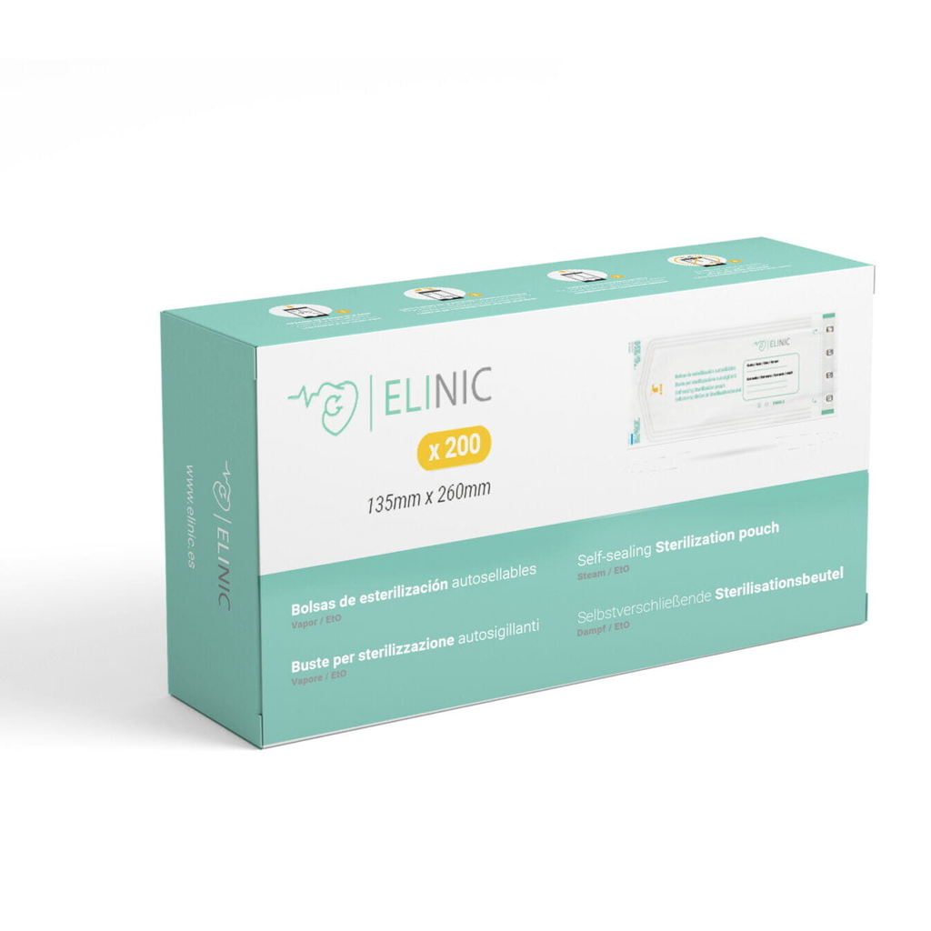 Bolsas para esterilizar de 135*280mm (200 uds.)