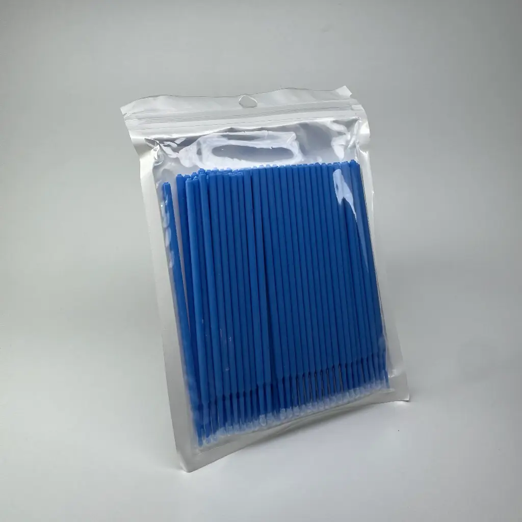 Disposable microbrushes for Manicure