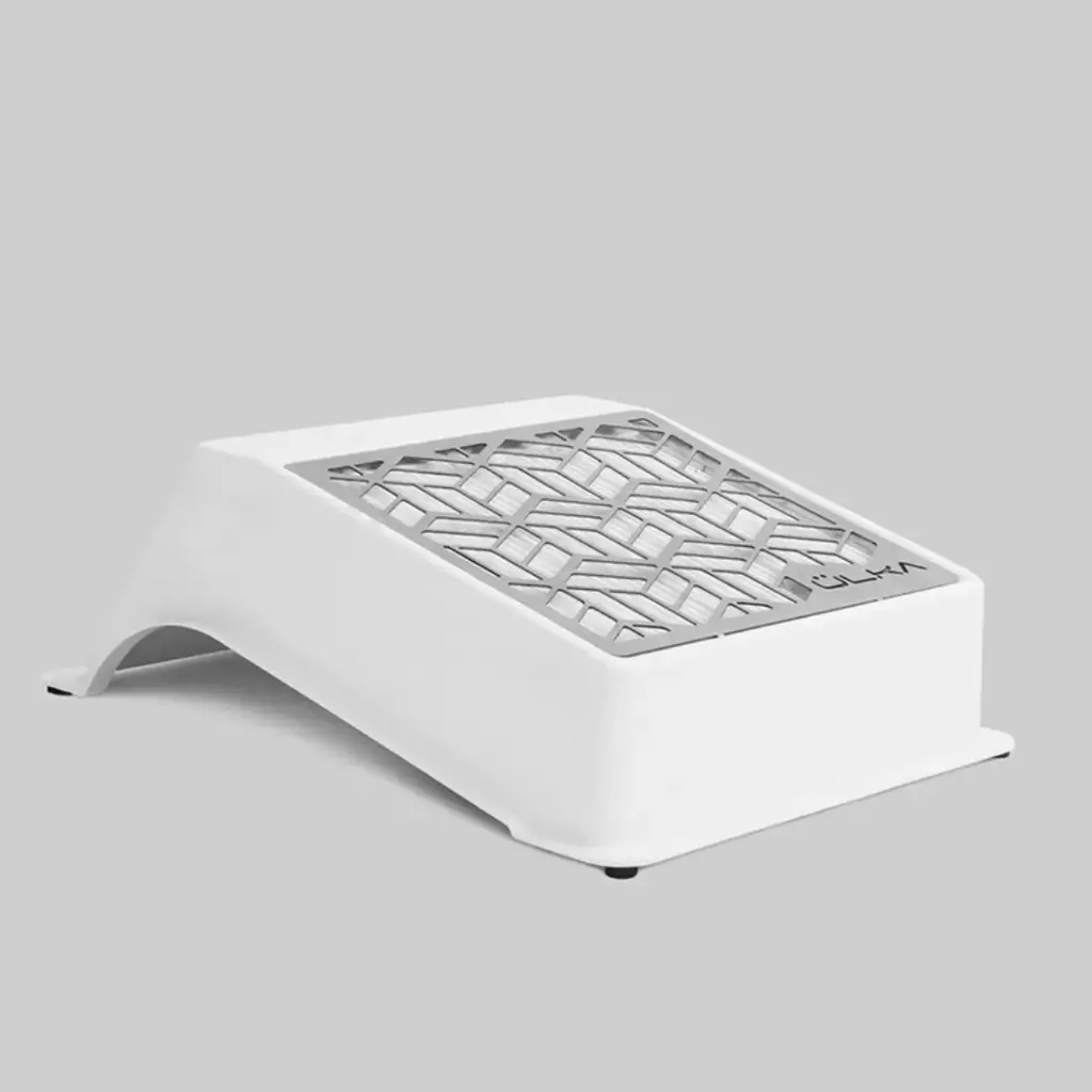 ÜLKA Portable Manicure and Pedicure Vacuum Cleaner with Filter - TINY - White
