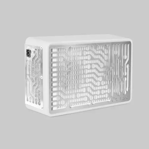 ÜLKA NANO Portable Dust Collector for Manicure & Pedicure – White | With Filter