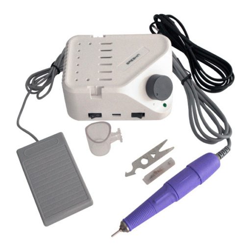 Nail drill Saeshin Strong B 350 40.000 revolutions + White handpiece