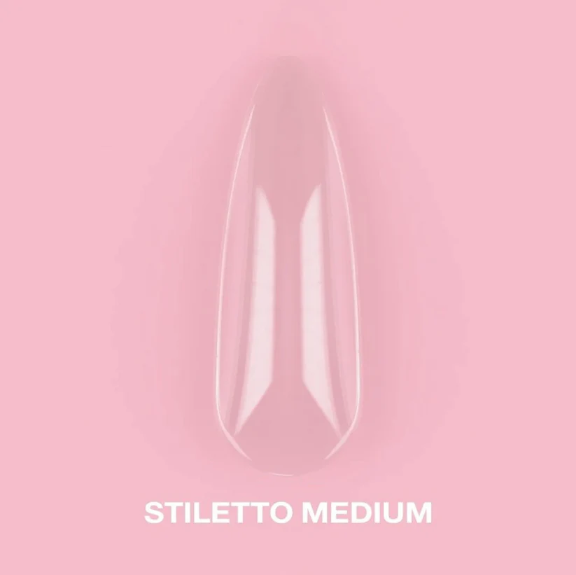 Lunamoon Gel Tips Stiletto Medium