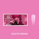 Lunamoon Gel Tips Stiletto Medium