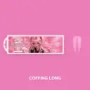 Lunamoon Gel Tips Coffin Long