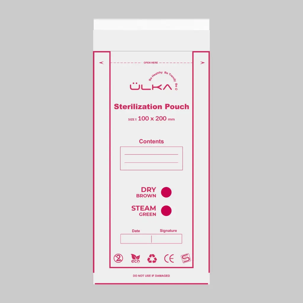 ÜLKA Sterilization pouches 100x200 100unit