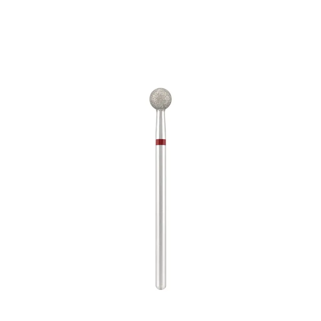 Diamond bit "ball" red, 5,0 mm.