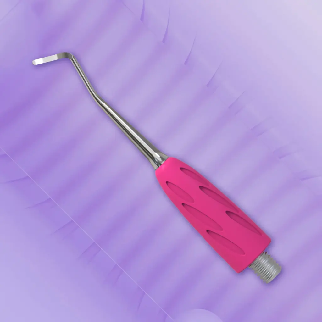 Staleks Working part for pusher Combo UNIQ 32 (curette, curved right)