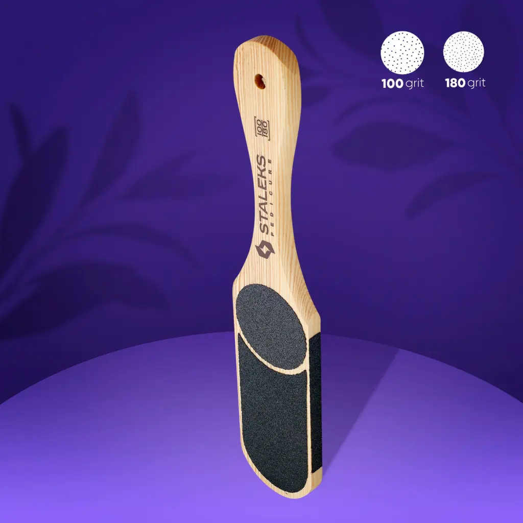 Lima de madera para pies BEAUTY & CARE 10 TIPO 3 (60/80/100/120) Staleks
