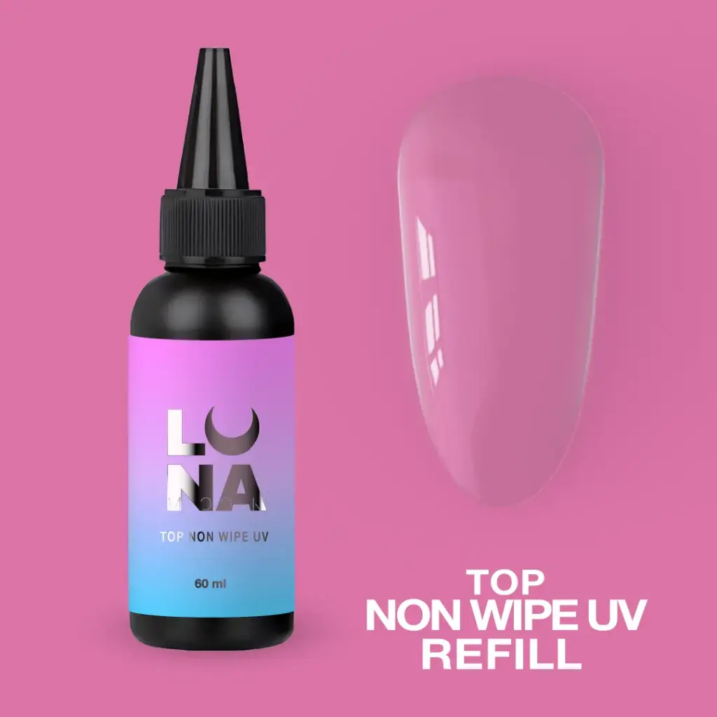 Lunamoon Refill Top Non Wipe UV 60ml