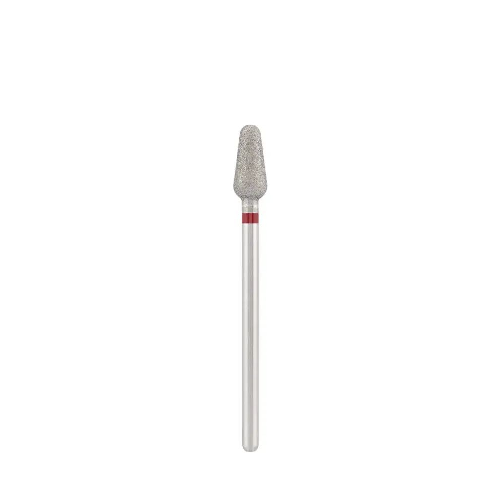 DIVINITY Diamond bit "rounded drop" red, L- 10,0 mm, Ø4,6 mm 