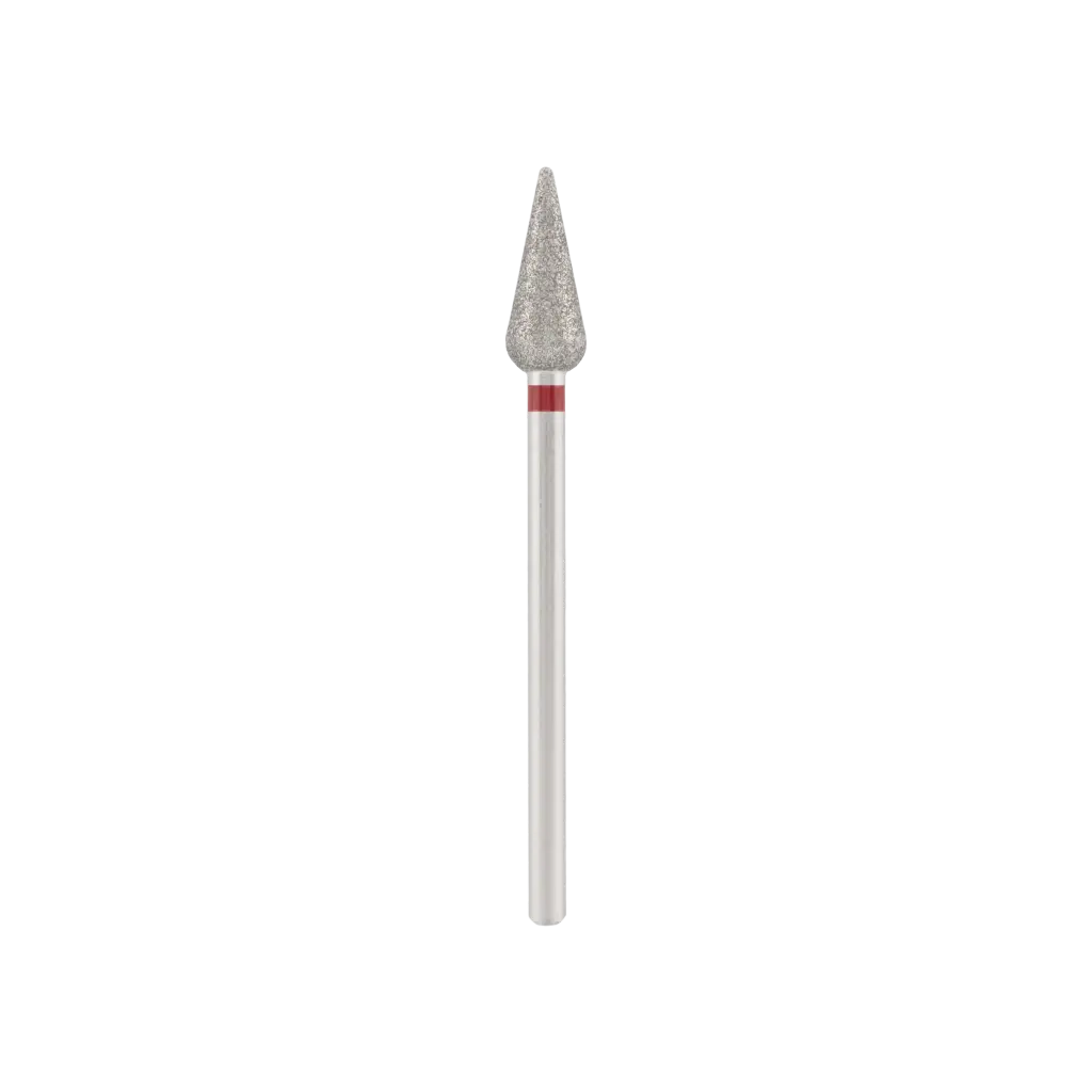 DIVINITY Diamond bit "sharp drop" red, L - 12,0 mm., O5,0 mm.