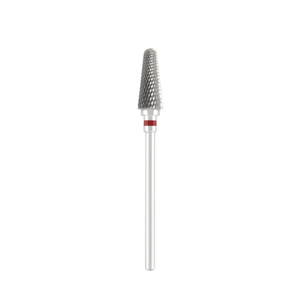 DIVINITY Tungsten carbide bit "rounded cone" red, L - 13,0 mm., O6,0 mm.