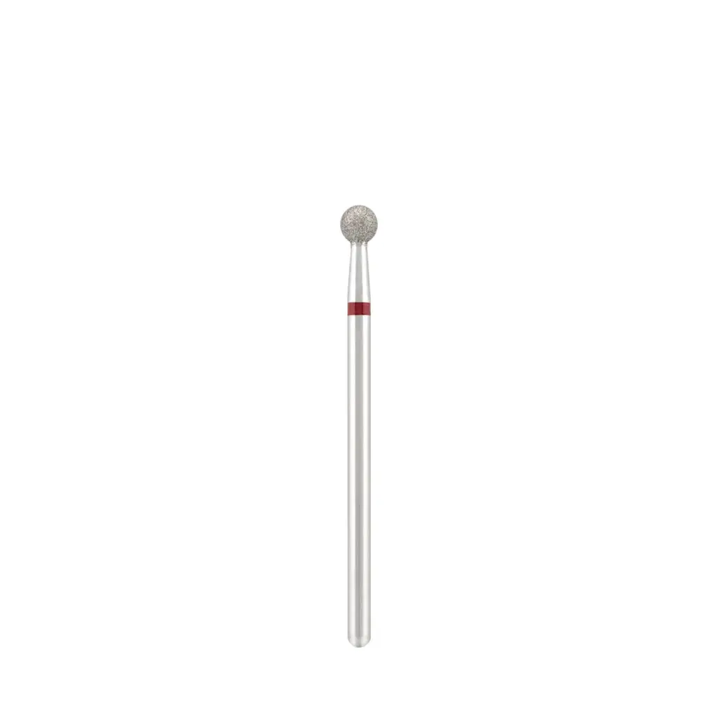 DIVINITY Diamond bit "ball" red, Ø4,0 mm 