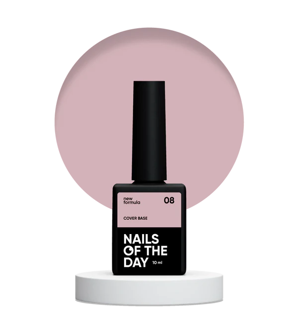 NAILSOFTHEDAY Cover Base NEW Formula 08