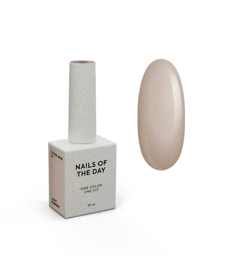 NAILSOFTHEDAY Cover Base Light Pigment 43 — beige, 10 ml