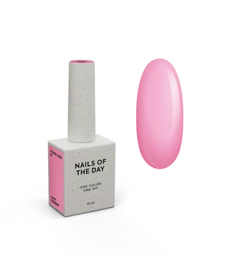 NAILSOFTHEDAY Cover Base Light Pigment 47 — rosa vivo, 10 ml