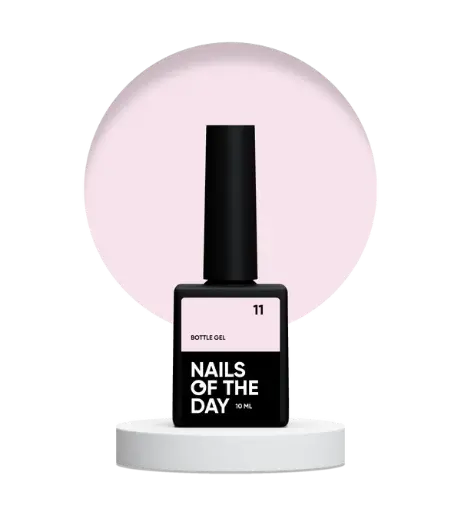 NAILSOFTHEDAY Bottle gel 11 — ultra-strong gel for nails, 10 ml 