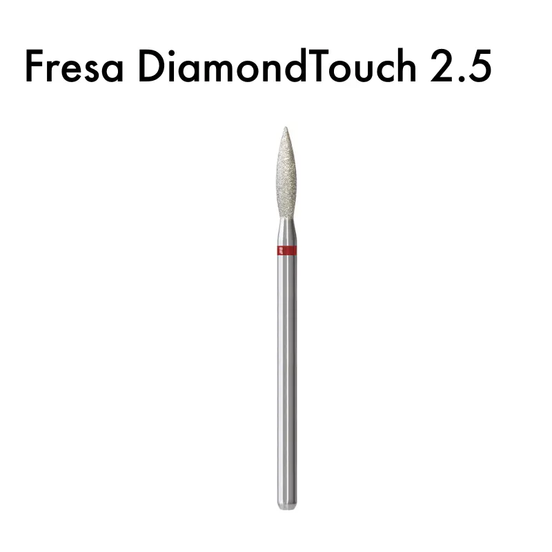 Fresa DiamondTouch 2.5 para cutículas