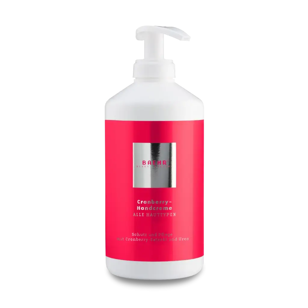 Hand Cream with Berries, Blueberry Extract and Urea (Cranberry Handcreme) 500 ml