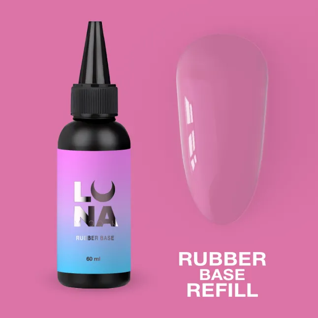 LUNAmoon Rubber Base, 60 мл (рефіл)