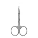 Tijeras profesionales para cutículas, pulido espejo, longitud 99 mm, hojas de 22 mm