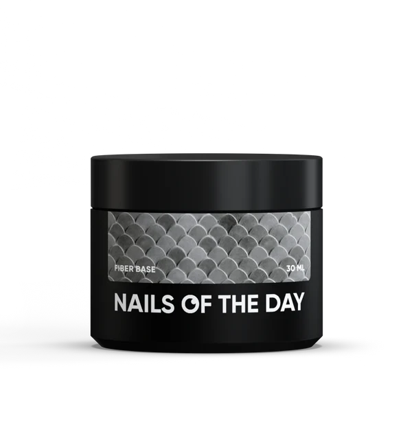 NAILSOFTHEDAY Fiber base – base for nails with nylon fibers, 30 ml
