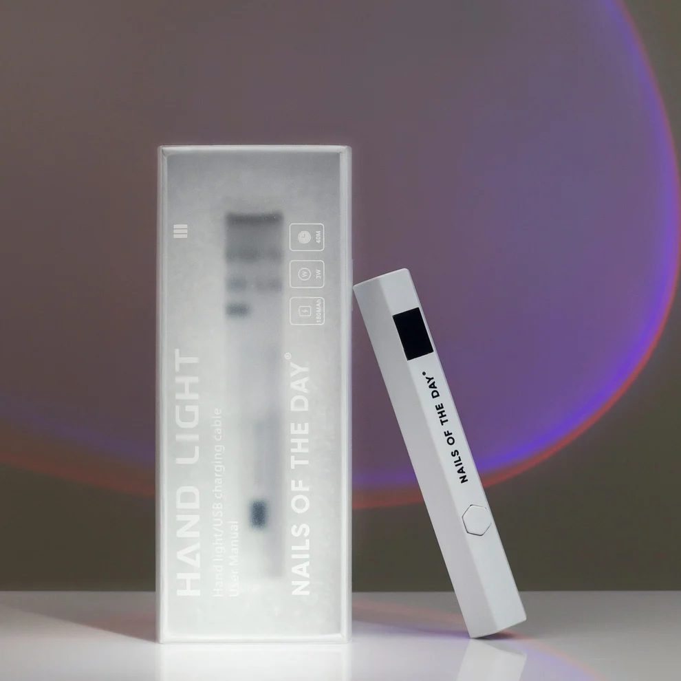 NAILSOFTHEDAY Nail lamp — White, flashlight for upper and lower forms